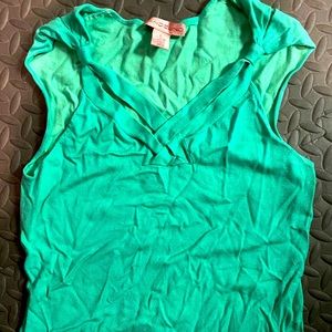 Green Cotton Tank